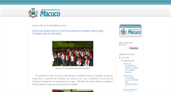 Desktop Screenshot of prefeituramacuco.blogspot.com