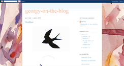 Desktop Screenshot of georgyontheblog.blogspot.com