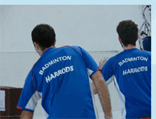 Tablet Screenshot of harrodsbadminton.blogspot.com