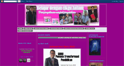 Desktop Screenshot of cikguzailani.blogspot.com