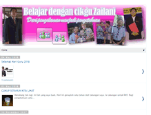 Tablet Screenshot of cikguzailani.blogspot.com