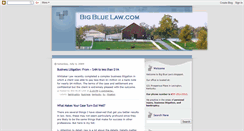 Desktop Screenshot of bigbluelaw.blogspot.com