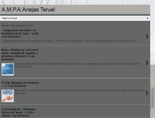 Tablet Screenshot of ampa-anejas-teruel.blogspot.com