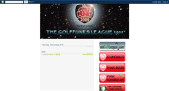 Desktop Screenshot of golfpunks.blogspot.com