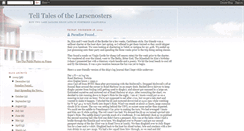 Desktop Screenshot of larsenoster.blogspot.com