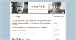 Desktop Screenshot of napperfamily.blogspot.com