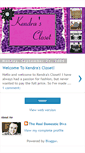 Mobile Screenshot of kendrascloset.blogspot.com