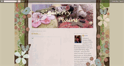 Desktop Screenshot of blueberryplains.blogspot.com