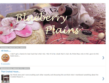 Tablet Screenshot of blueberryplains.blogspot.com