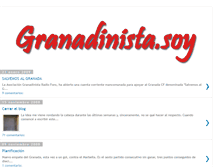 Tablet Screenshot of granadinista.blogspot.com