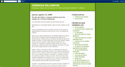 Desktop Screenshot of cronicasvallenatas.blogspot.com