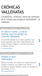Mobile Screenshot of cronicasvallenatas.blogspot.com