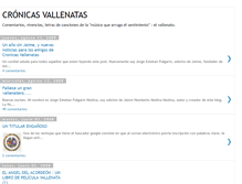Tablet Screenshot of cronicasvallenatas.blogspot.com