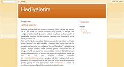 Desktop Screenshot of hediyelerim.blogspot.com