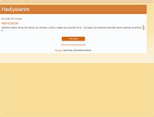 Tablet Screenshot of hediyelerim.blogspot.com