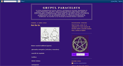 Desktop Screenshot of grupulparacelsus.blogspot.com