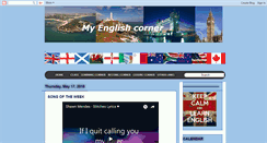 Desktop Screenshot of myenglishcorner-sj.blogspot.com