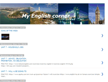 Tablet Screenshot of myenglishcorner-sj.blogspot.com