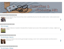 Tablet Screenshot of cassettesandchocolate.blogspot.com