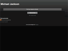 Tablet Screenshot of michael-jackson-rey-del-pop.blogspot.com