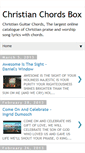 Mobile Screenshot of christian-chords-box.blogspot.com