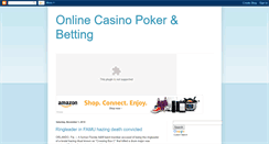 Desktop Screenshot of online-casino-poker-betting.blogspot.com