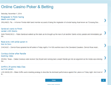 Tablet Screenshot of online-casino-poker-betting.blogspot.com