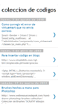 Mobile Screenshot of colecciondecodigos.blogspot.com