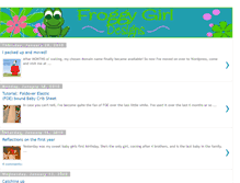 Tablet Screenshot of froggygirldesigns.blogspot.com