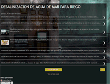 Tablet Screenshot of desalinizacion.blogspot.com