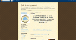 Desktop Screenshot of clublecturaadult.blogspot.com