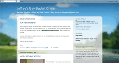 Desktop Screenshot of jeffreysbaybaptist.blogspot.com