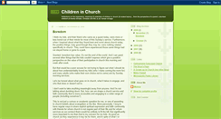 Desktop Screenshot of childreninchurch.blogspot.com