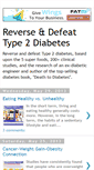 Mobile Screenshot of beattype2diabetes.blogspot.com