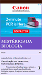 Mobile Screenshot of mentebiologica.blogspot.com