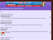 Tablet Screenshot of mentebiologica.blogspot.com