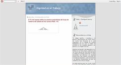 Desktop Screenshot of dignidadeneltrabajo.blogspot.com