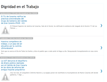 Tablet Screenshot of dignidadeneltrabajo.blogspot.com