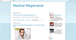 Desktop Screenshot of medimegamania.blogspot.com