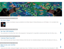 Tablet Screenshot of jamminjunkie.blogspot.com