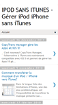 Mobile Screenshot of ipod-sans-itunes.blogspot.com