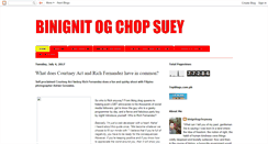 Desktop Screenshot of binignitogchopsuey.blogspot.com