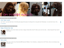 Tablet Screenshot of iampoodleaddict.blogspot.com
