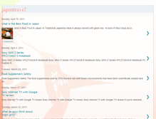 Tablet Screenshot of japantravelsocool.blogspot.com