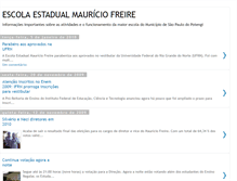Tablet Screenshot of escolaestadualmauriciofreire.blogspot.com