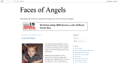 Desktop Screenshot of facesofangelsblog.blogspot.com