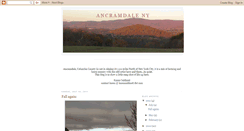Desktop Screenshot of ancramdale.blogspot.com