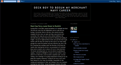 Desktop Screenshot of davidjones-merchantnavycareer.blogspot.com
