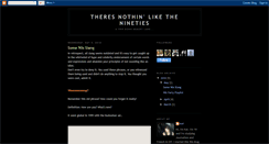Desktop Screenshot of nineties-nostalgia.blogspot.com