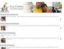 Tablet Screenshot of kayachildren.blogspot.com